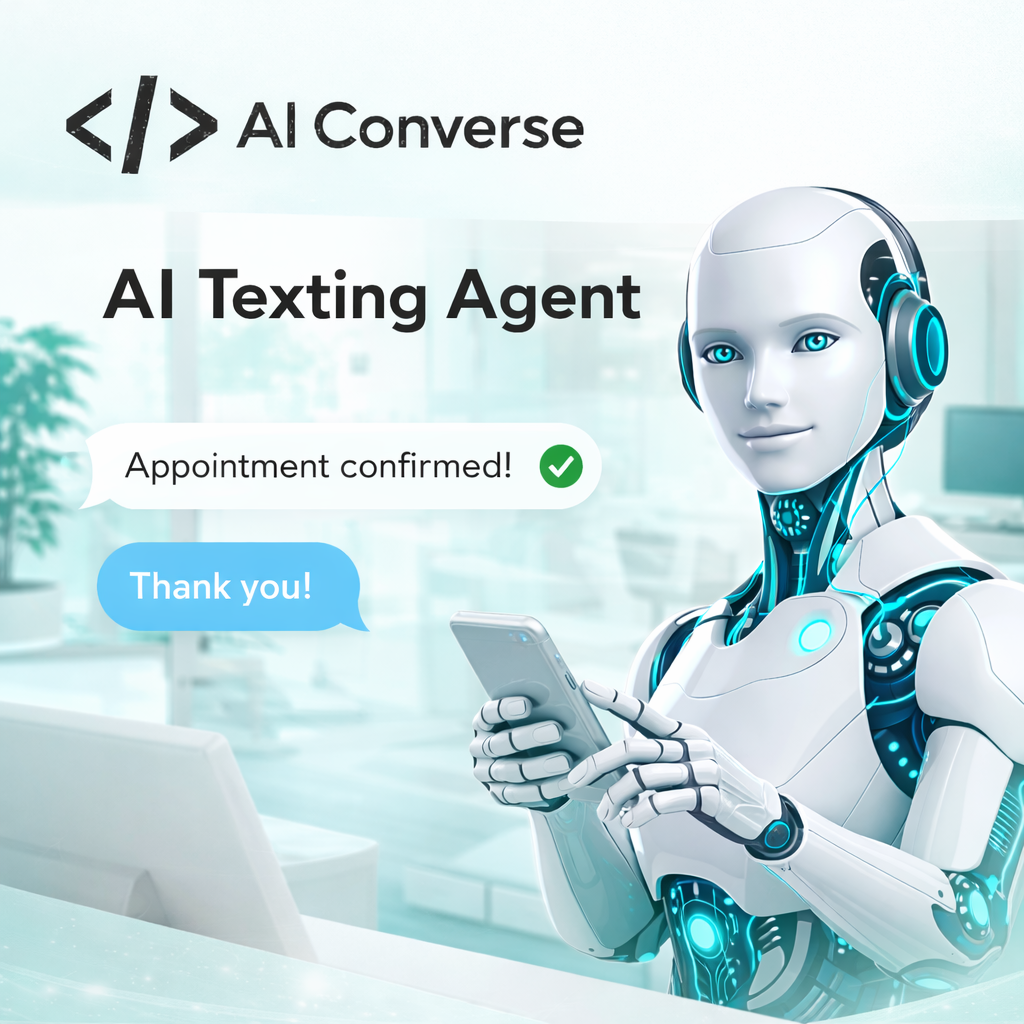 AI Text Receptionist (Replaces $50k-100k a Year Employees)