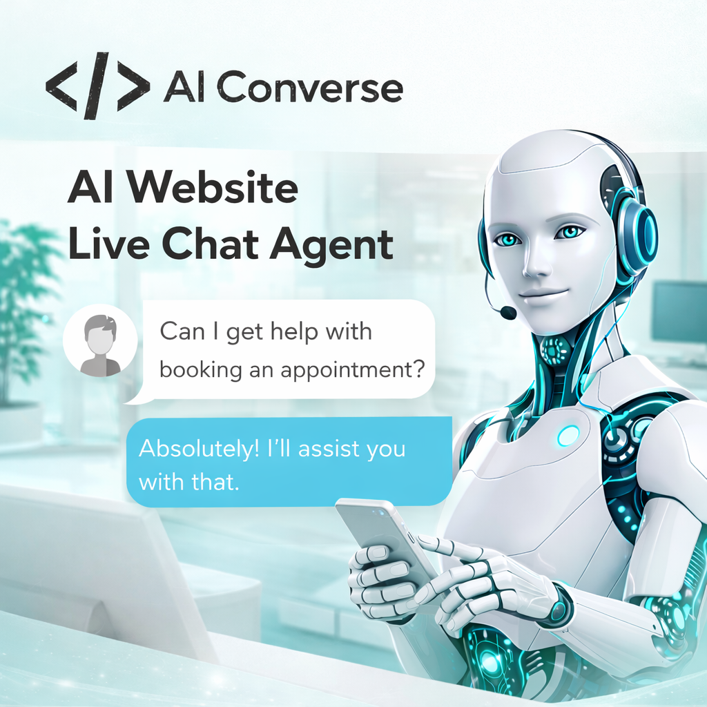 AI Website Receptionist (Replaces $50k-100k a Year Employees)